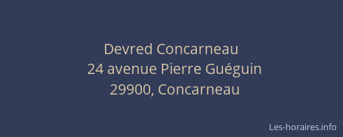 Devred Concarneau