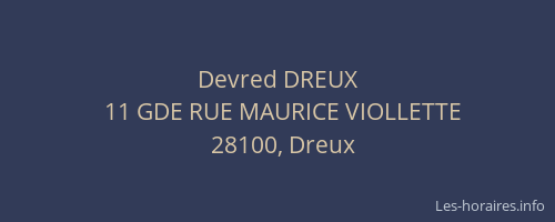 Devred DREUX