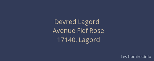 Devred Lagord