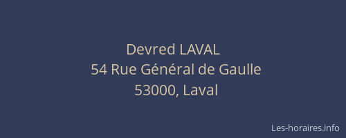 Devred LAVAL