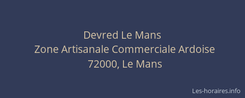 Devred Le Mans