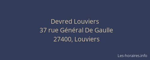 Devred Louviers