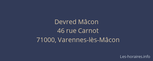 Devred Mâcon