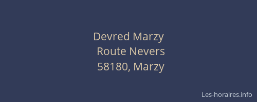 Devred Marzy