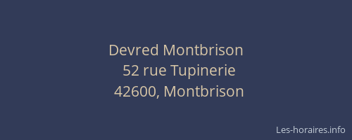 Devred Montbrison