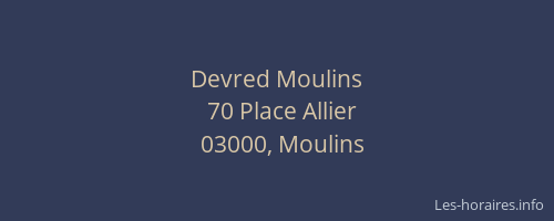 Devred Moulins
