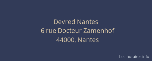 Devred Nantes