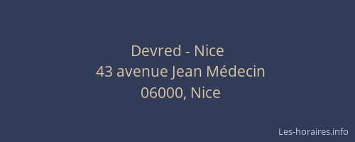 Devred - Nice