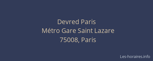 Devred Paris