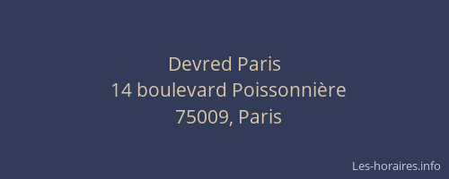 Devred Paris