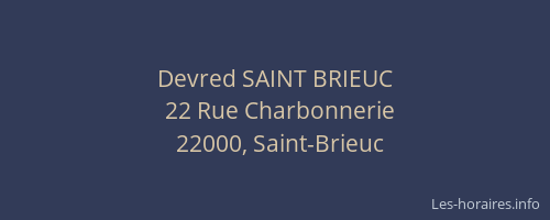 Devred SAINT BRIEUC