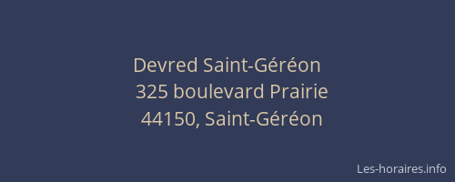 Devred Saint-Géréon