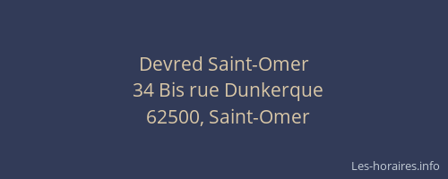 Devred Saint-Omer