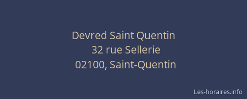 Devred Saint Quentin