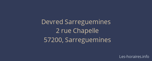 Devred Sarreguemines