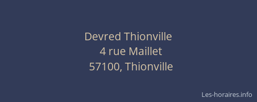 Devred Thionville