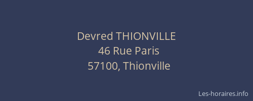 Devred THIONVILLE