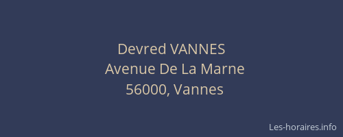 Devred VANNES