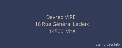 Devred VIRE