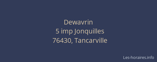 Dewavrin