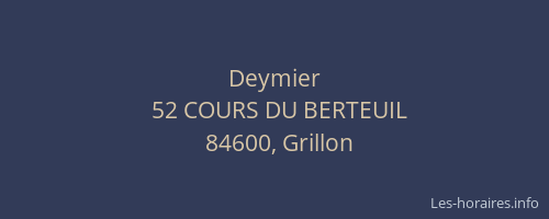 Deymier