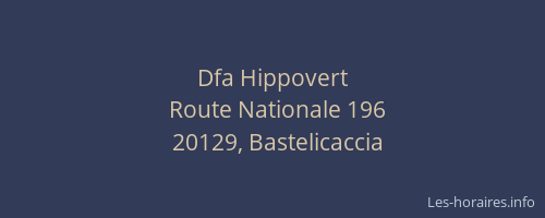 Dfa Hippovert