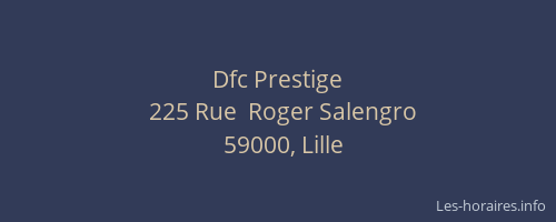 Dfc Prestige
