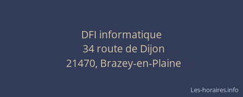 DFI informatique