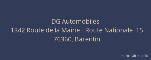 DG Automobiles