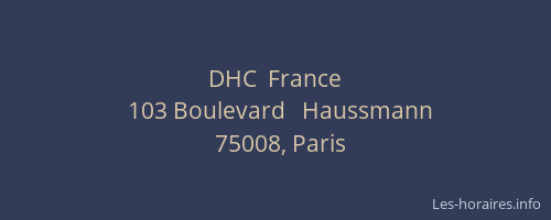 DHC  France
