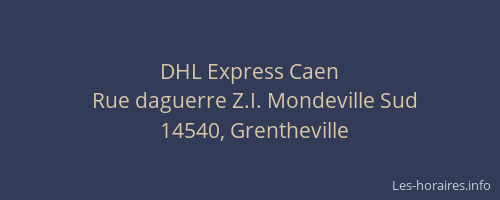DHL Express Caen