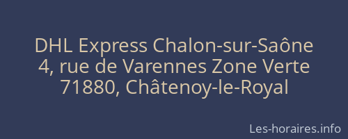 DHL Express Chalon-sur-Saône