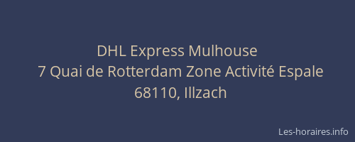 DHL Express Mulhouse