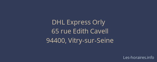 DHL Express Orly