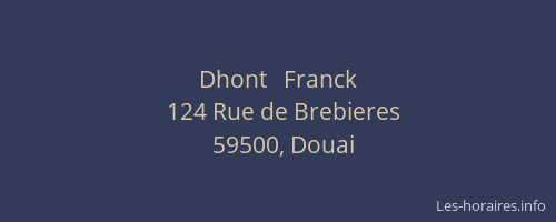 Dhont   Franck