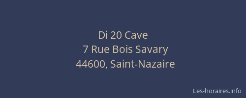 Di 20 Cave