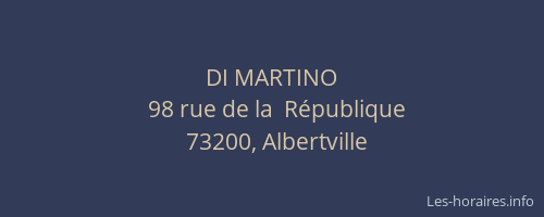 DI MARTINO