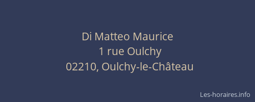 Di Matteo Maurice