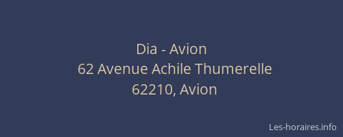 Dia - Avion