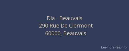 Dia - Beauvais
