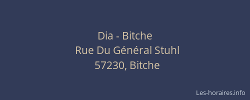 Dia - Bitche