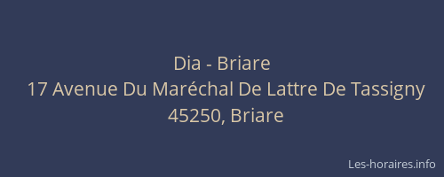 Dia - Briare