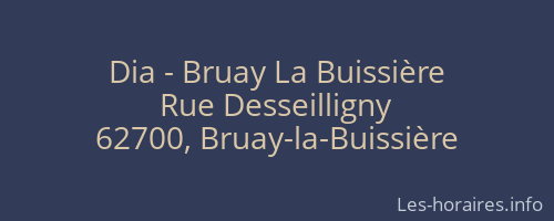 Dia - Bruay La Buissière