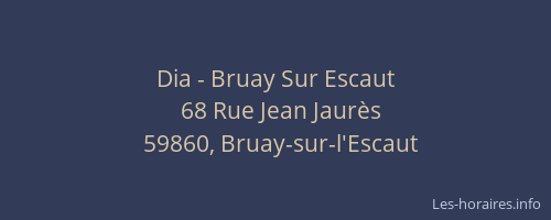 Dia - Bruay Sur Escaut