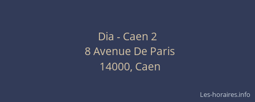 Dia - Caen 2