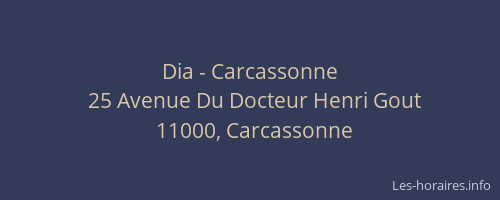 Dia - Carcassonne