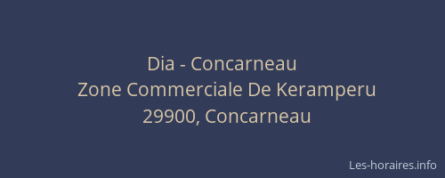 Dia - Concarneau