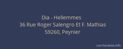 Dia - Hellemmes