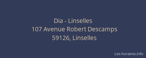 Dia - Linselles