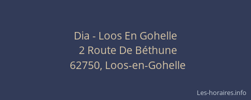 Dia - Loos En Gohelle